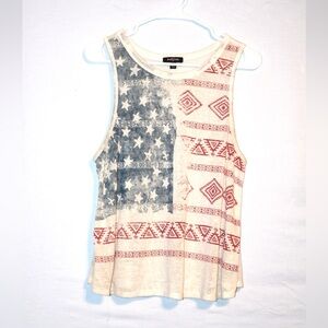 Ransom Patriotic knitted tank top